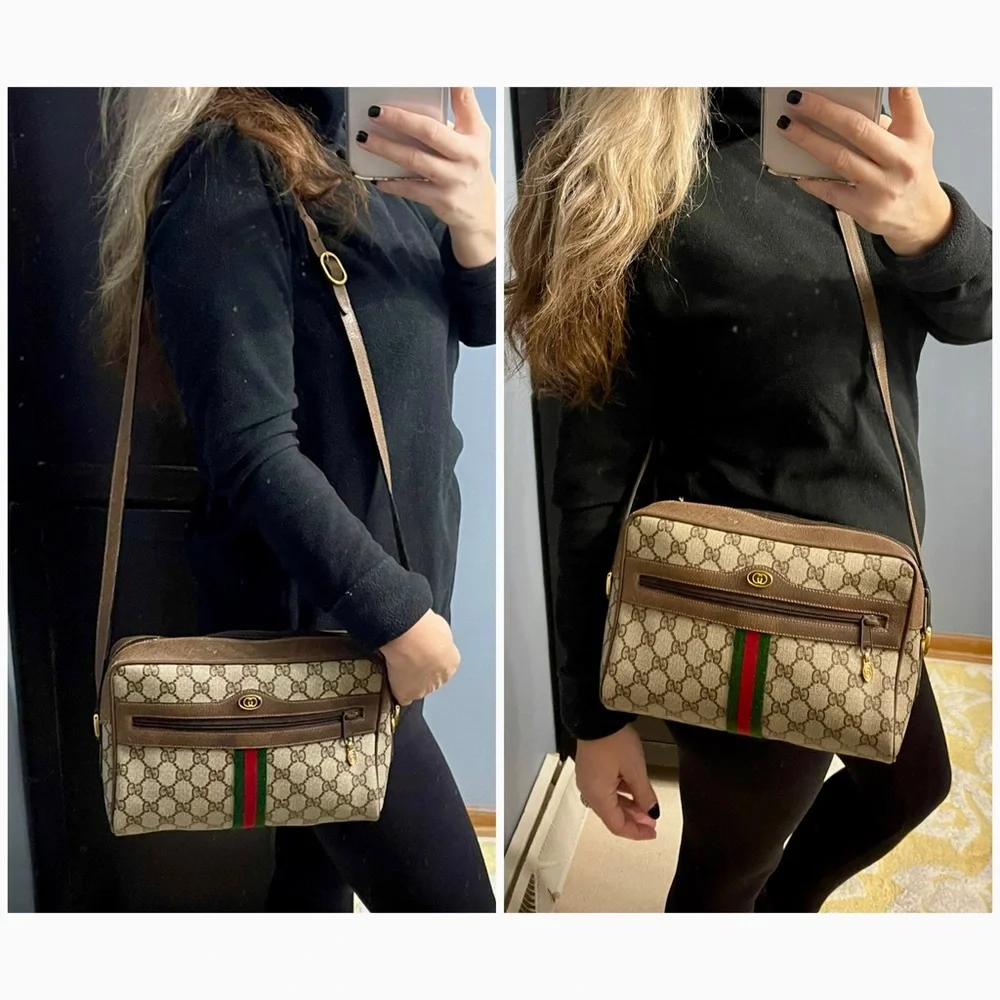 SOLD❌Authentic Gucci Monogram Ophidia bag - Picture 5 of 14